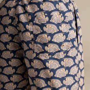 SHORT PECES AZUL